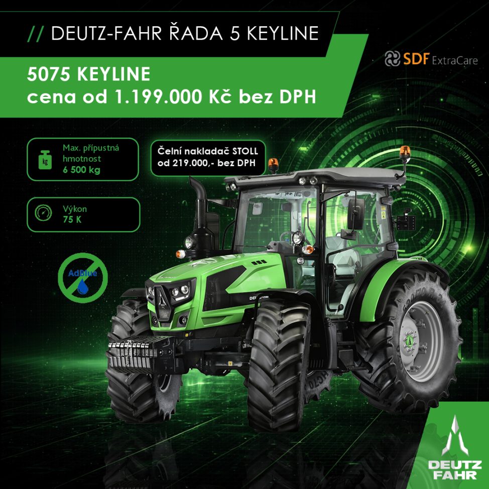 Akční nabídka DEUTZ-FAHR 5075 Keyline