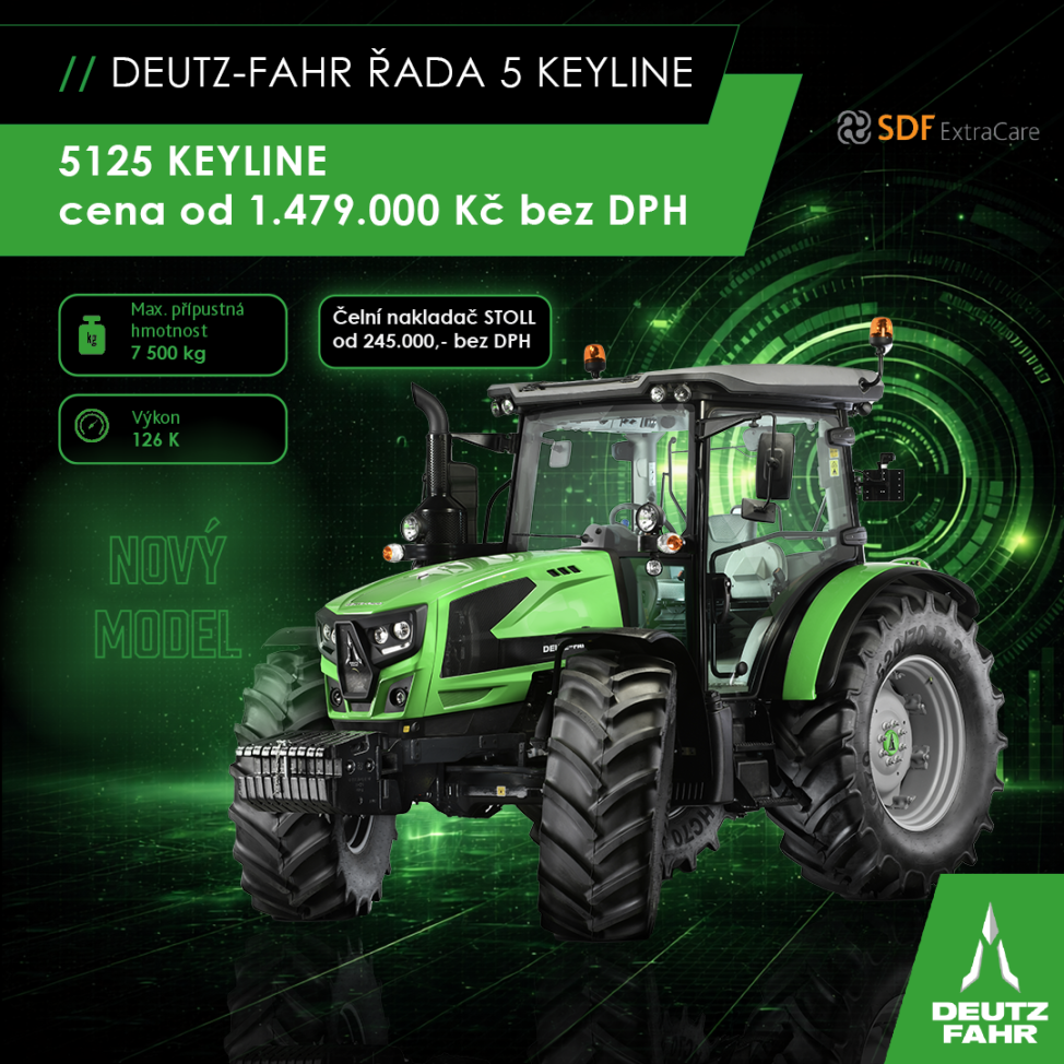 Akční nabídka DEUTZ-FAHR 5125 Keyline