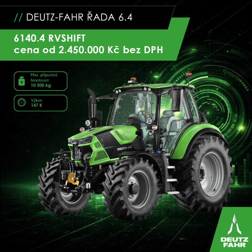Akční nabídka DEUTZ-FAHR 6140.4 RVshift