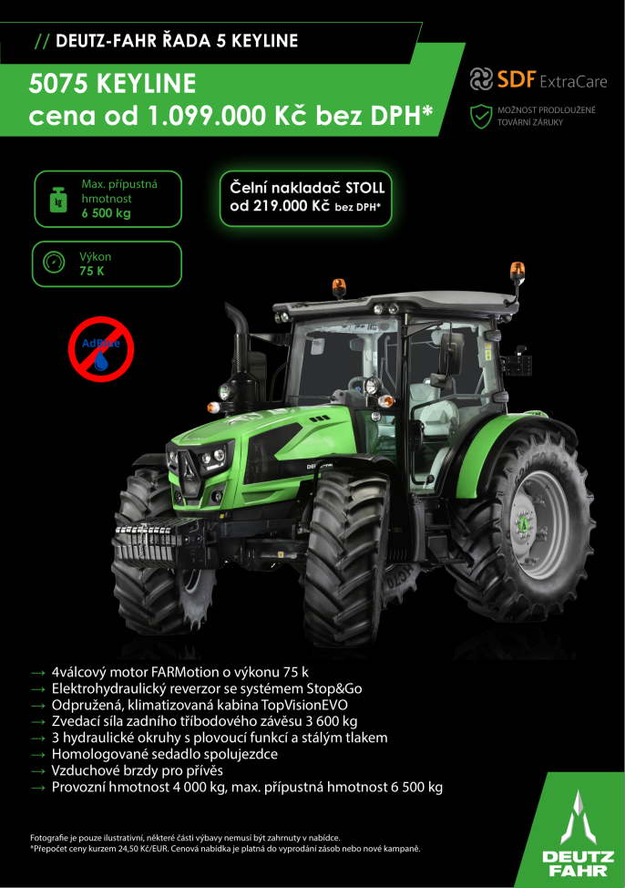 Akční nabídka DEUTZ-FAHR 5075