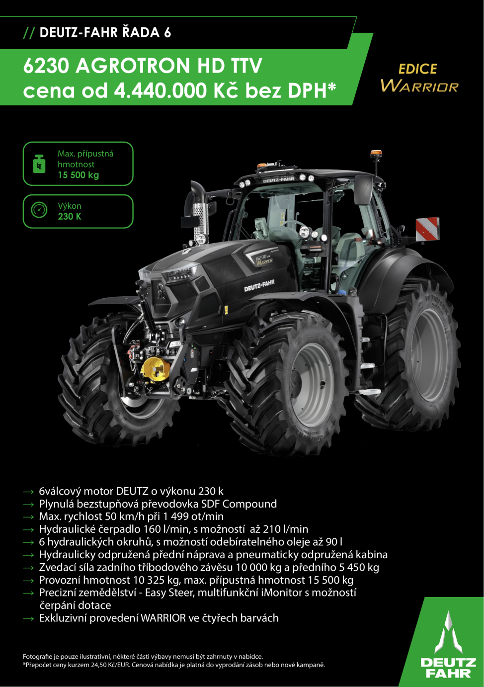 Akční nabídka DEUTZ-FAHR 6230 Agrotron HD TTV