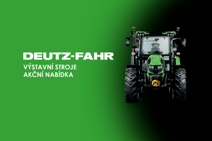 Výstavní stroje DEUTZ-FAHR za akční ceny