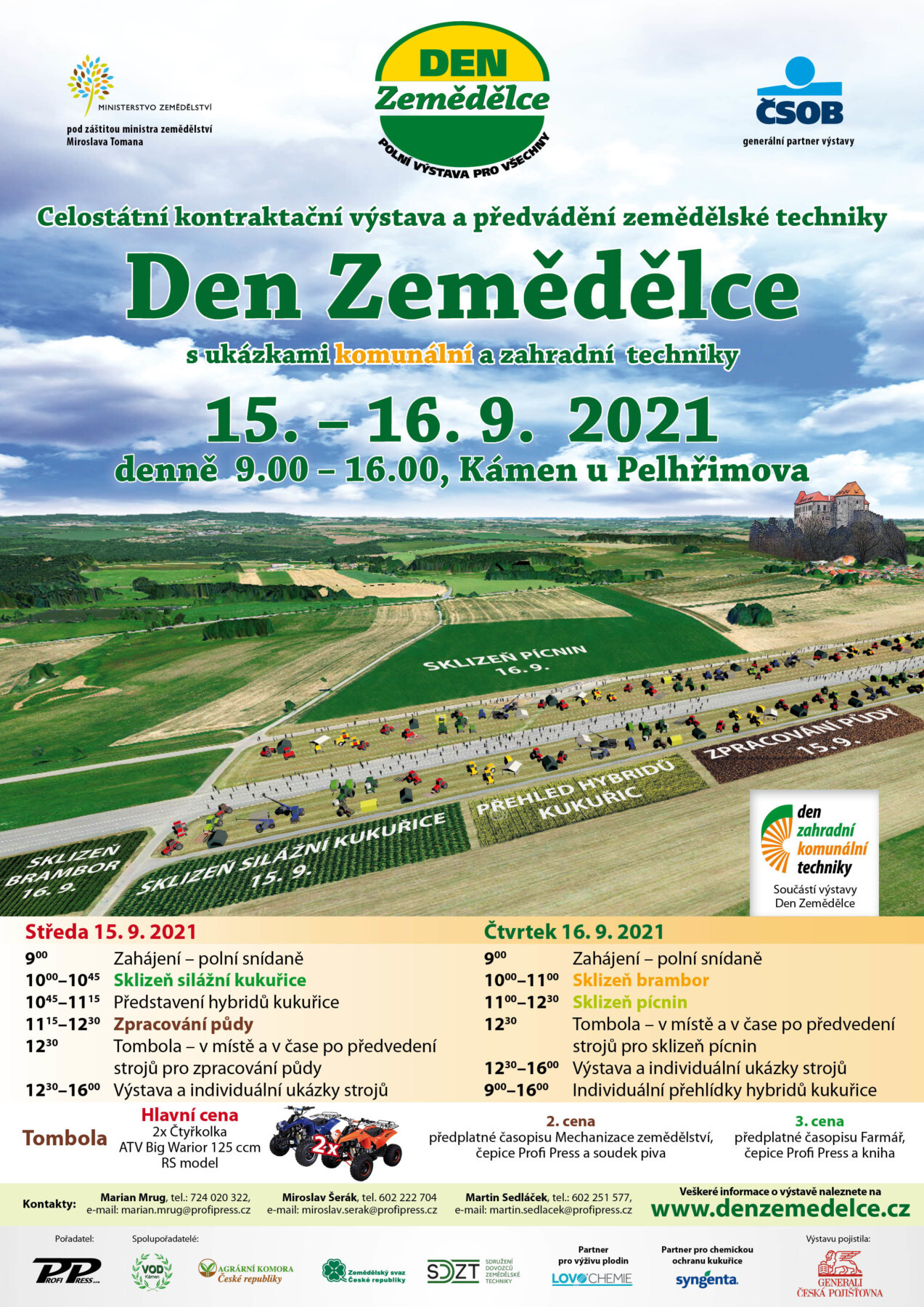 Pozvánka Den Zemědělce 2021